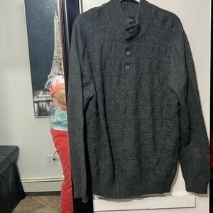 Marc Anthony Men's xxl Gray knit sweater
